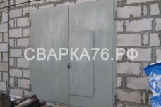 Металлические ворота из листового металла Ярославль