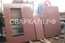 Металлические ворота из листового металла Ярославль