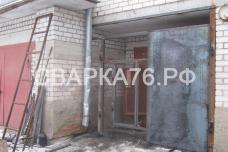 Металлические ворота из листового металла Ярославль